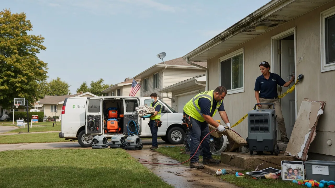 Water Damage Restoration in Kincaid, IL near me
